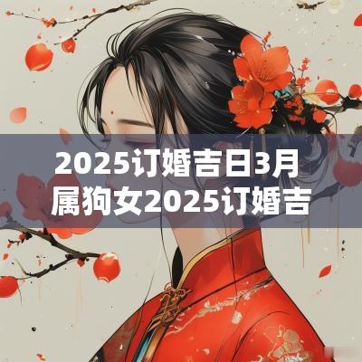 2025订婚吉日3月 属狗女2025订婚吉日