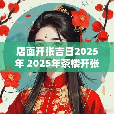 店面开张吉日2025年 2025年茶楼开张吉日