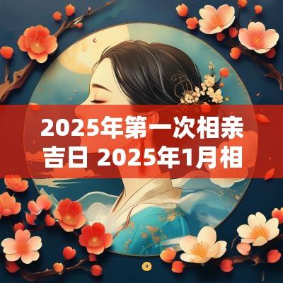 2025年第一次相亲吉日 2025年1月相亲吉日