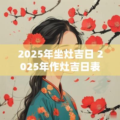 2025年坐灶吉日 2025年作灶吉日表