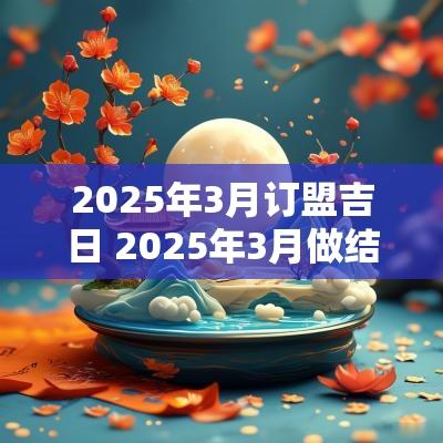 2025年3月订盟吉日 2025年3月做结婚被子吉日