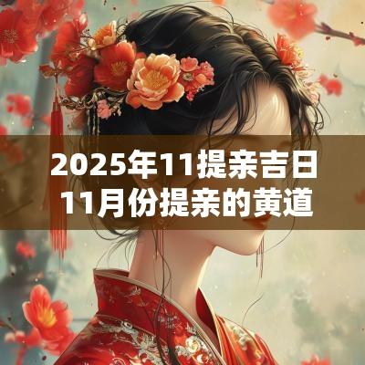 2025年11提亲吉日 11月份提亲的黄道吉日