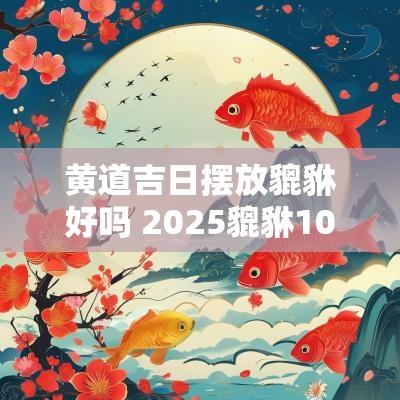 黄道吉日摆放貔貅好吗 2025貔貅10月开光黄道吉日