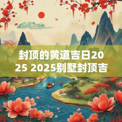 封顶的黄道吉日2025 2025别墅封顶吉日