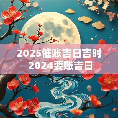 2025催账吉日吉时 2025要账吉日