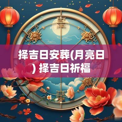 择吉日安葬(月亮日) 择吉日祈福