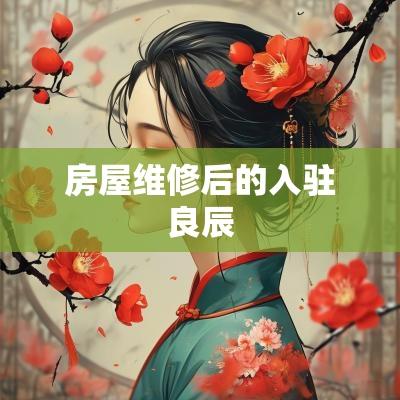 房屋维修后的入驻良辰