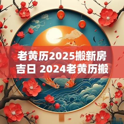 老黄历2025搬新房吉日 2025老黄历搬新居吉日查询