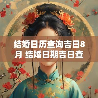 结婚日历查询吉日8月 结婚日期吉日查询表