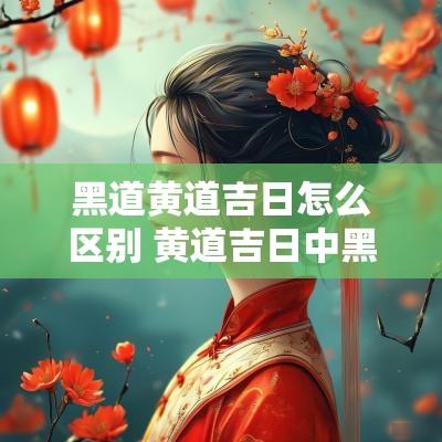 黑道黄道吉日怎么区别 黄道吉日中黑道指什么
