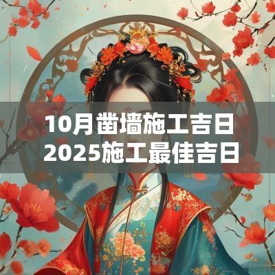 10月凿墙施工吉日 2025施工最佳吉日