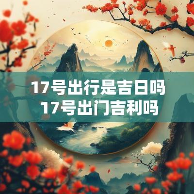17号出行是吉日吗 17号出门吉利吗