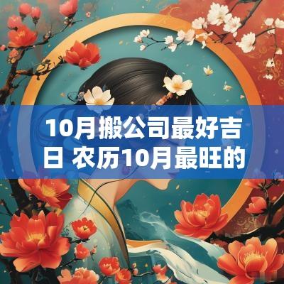 10月搬公司最好吉日 农历10月最旺的吉日