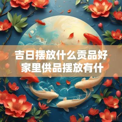吉日摆放什么贡品好 家里供品摆放有什么讲究