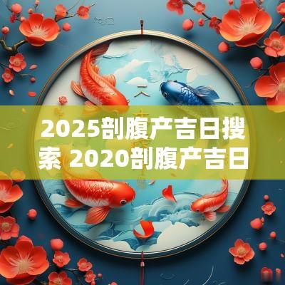 2025剖腹产吉日搜索 2025剖腹产吉日男孩
