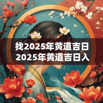 找2025年黄道吉日 2025年黄道吉日入学