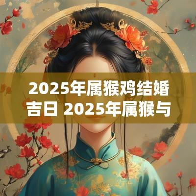 2025年属猴鸡结婚吉日 2025年属猴与属鸡结婚吉日一览表