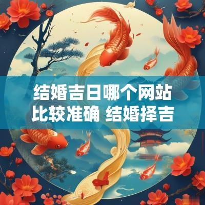 结婚吉日哪个网站比较准确 结婚择吉日哪个网站好