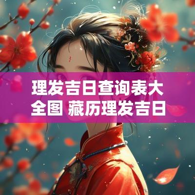 理发吉日查询表大全图 藏历理发吉日查询表