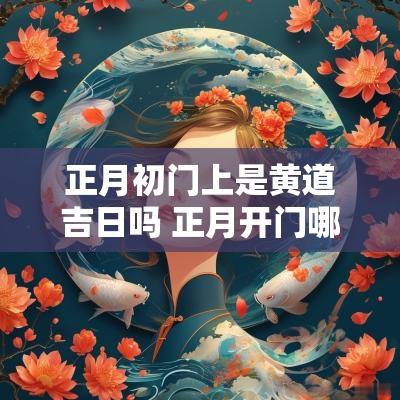 正月初门上是黄道吉日吗 正月开门哪天是吉日