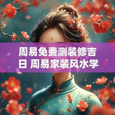 周易免费测装修吉日 周易家装风水学