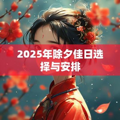 2025年除夕佳日选择与安排