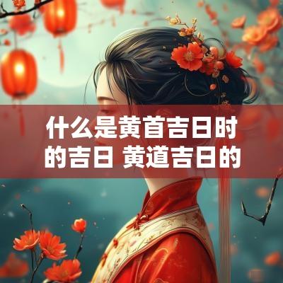 什么是黄首吉日时的吉日 黄道吉日的六个名称是什么