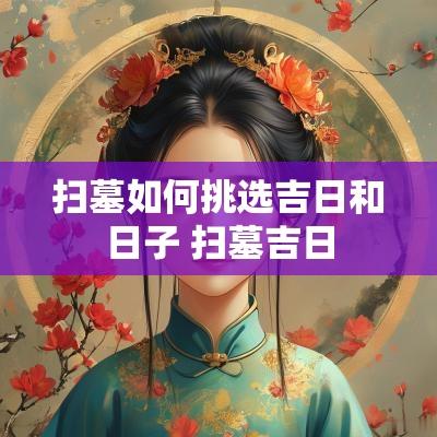 扫墓如何挑选吉日和日子 扫墓吉日
