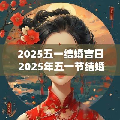 2025五一结婚吉日 2025年五一节结婚吉日一览表