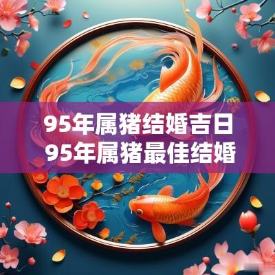 95年属猪结婚吉日 95年属猪最佳结婚时间