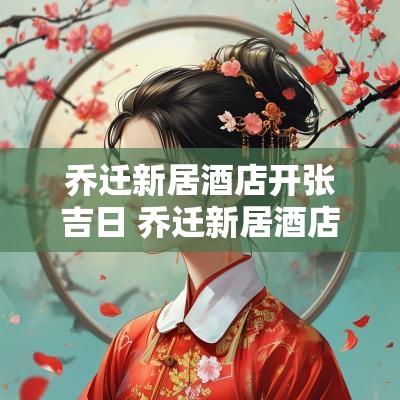 乔迁新居酒店开张吉日 乔迁新居酒店布置会场