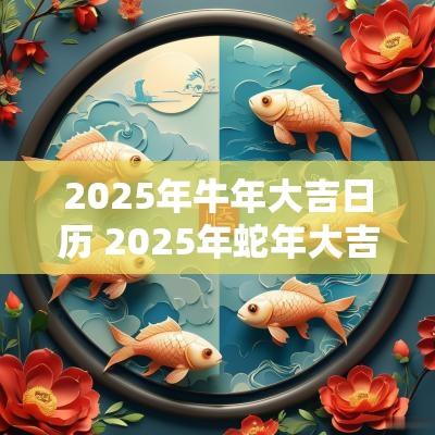 2025年蛇年大吉日历 2025年蛇年大吉日历