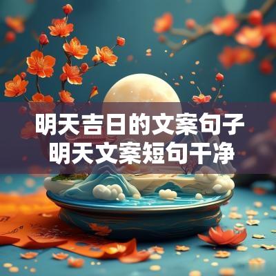 明天吉日的文案句子 明天文案短句干净