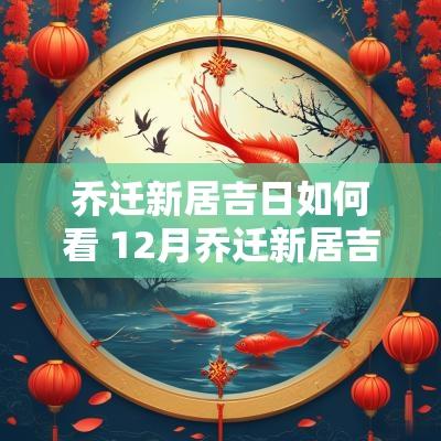 乔迁新居吉日如何看 12月乔迁新居吉日