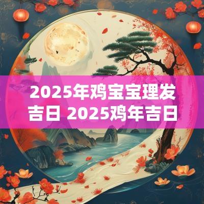 2025年鸡宝宝理发吉日 2025鸡年吉日查询