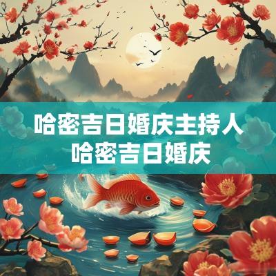 哈密吉日婚庆主持人 哈密吉日婚庆