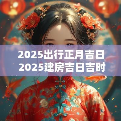 2025出行正月吉日 2025建房吉日吉时