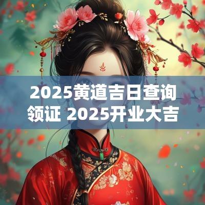 2026黄道吉日查询领证 2026开业大吉黄道吉日