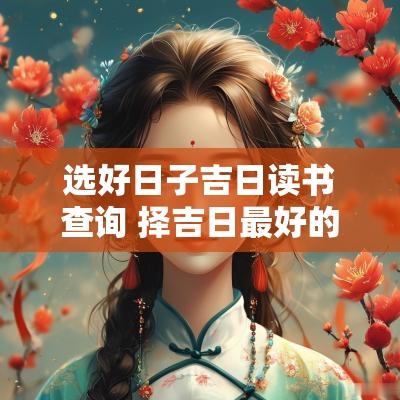 选好日子吉日读书查询 择吉日最好的书
