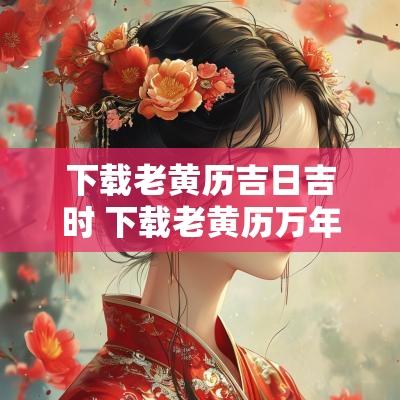 下载老黄历吉日吉时 下载老黄历万年历择良辰吉日