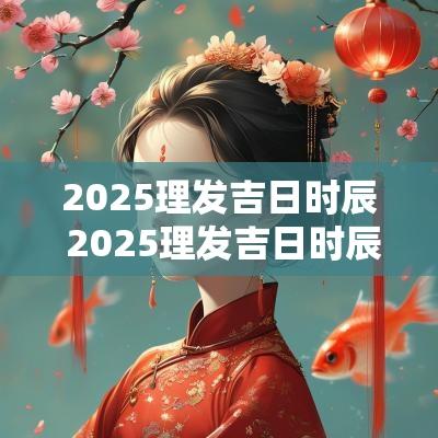 2025理发吉日时辰 2025理发吉日时辰查询
