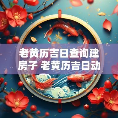 老黄历吉日查询建房子 老黄历吉日动土查询