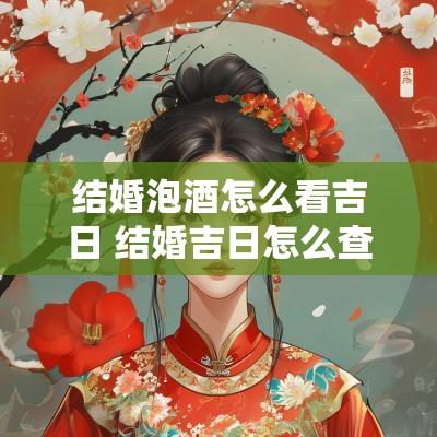 结婚泡酒怎么看吉日 结婚吉日怎么查最准