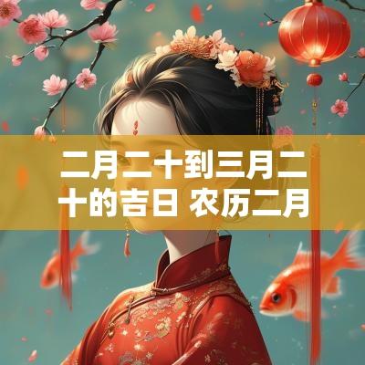 二月二十到三月二十的吉日 农历二月二十三日子是吉日吗