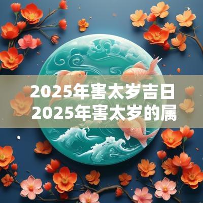 2025年害太岁吉日 2025年害太岁的属相有哪些