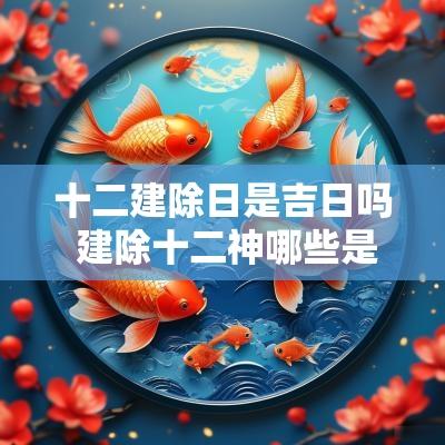 十二建除日是吉日吗 建除十二神哪些是吉日哪些是凶日