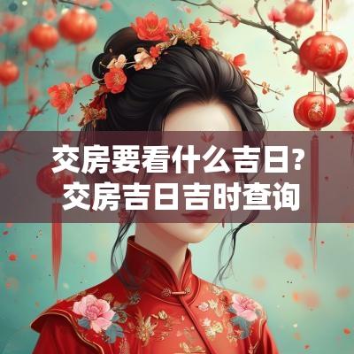交房要看什么吉日? 交房吉日吉时查询