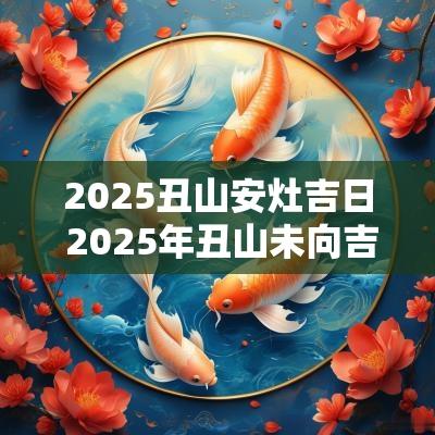 2025丑山安灶吉日 2025年丑山未向吉日