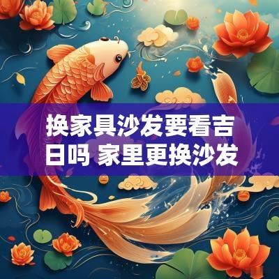 换家具沙发要看吉日吗 家里更换沙发吉日查询