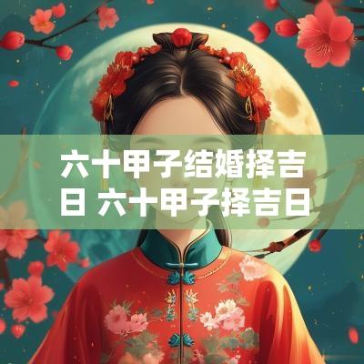 六十甲子结婚择吉日 六十甲子择吉日口诀